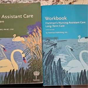 Hartmans Nursing Assistant Care Long Term Care 5th edition book and workbook